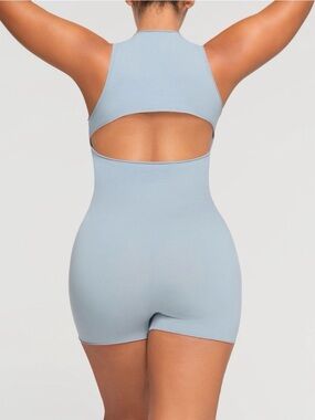 New SKIMS Raw Edge Romper size medium